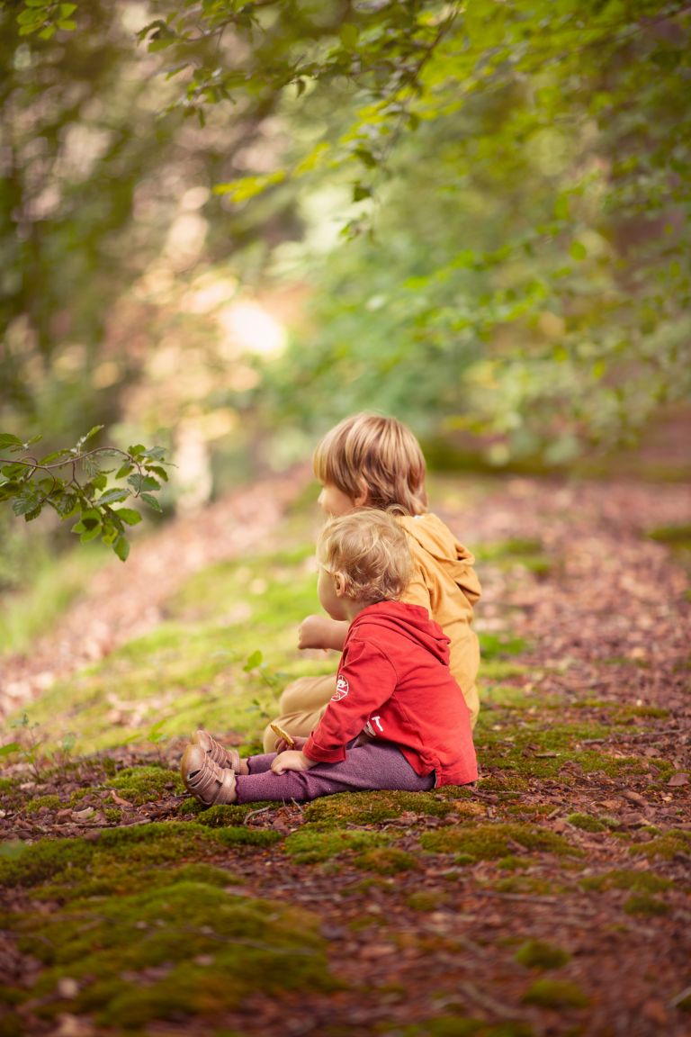 Toddler with Bible